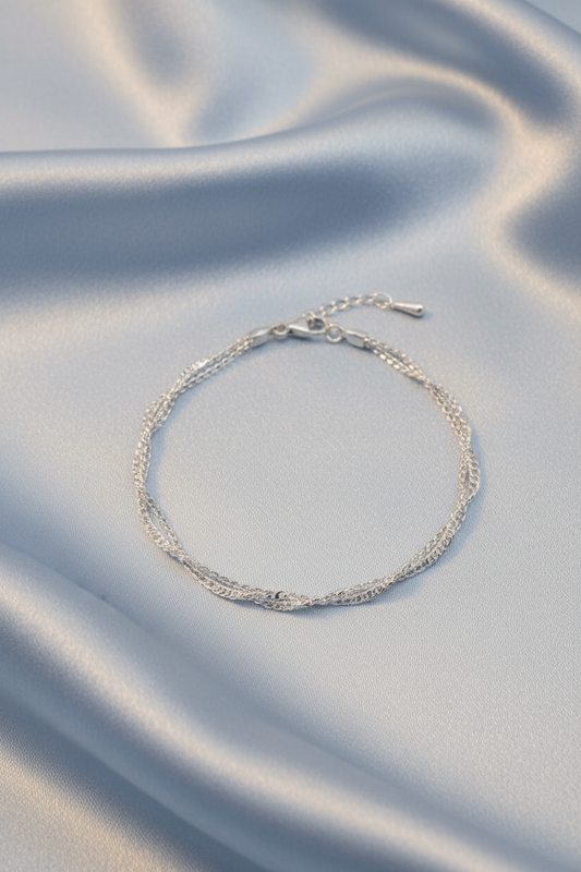 3 Line Bunch Bracelet
