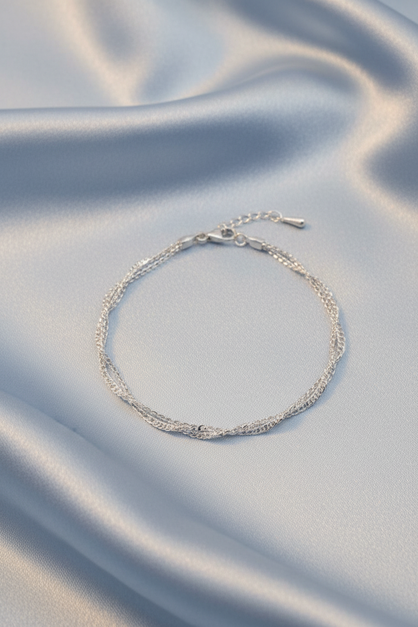 3 Line Bunch Bracelet