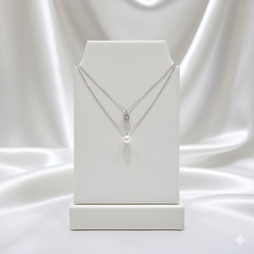 Drop Moti Chain Pendant ( Cp1318 )