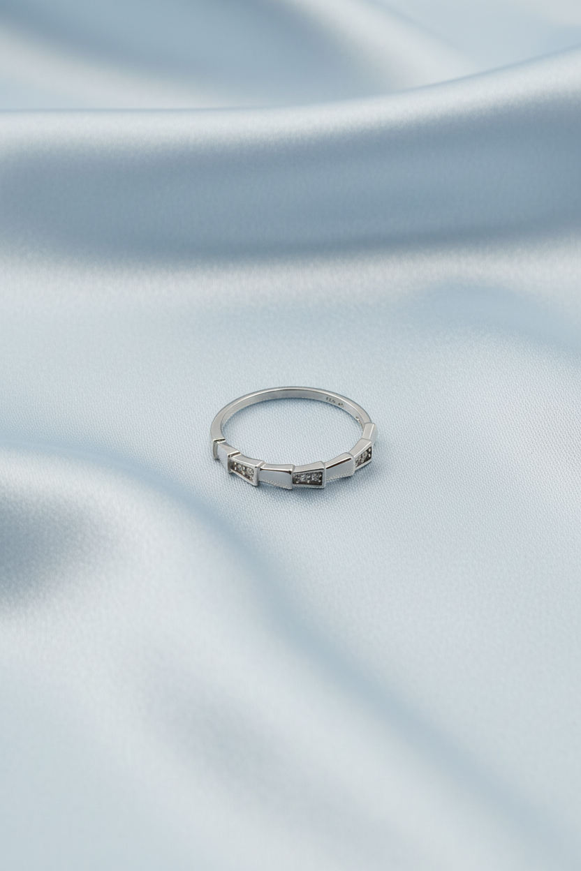 Quilted Lattice Ring