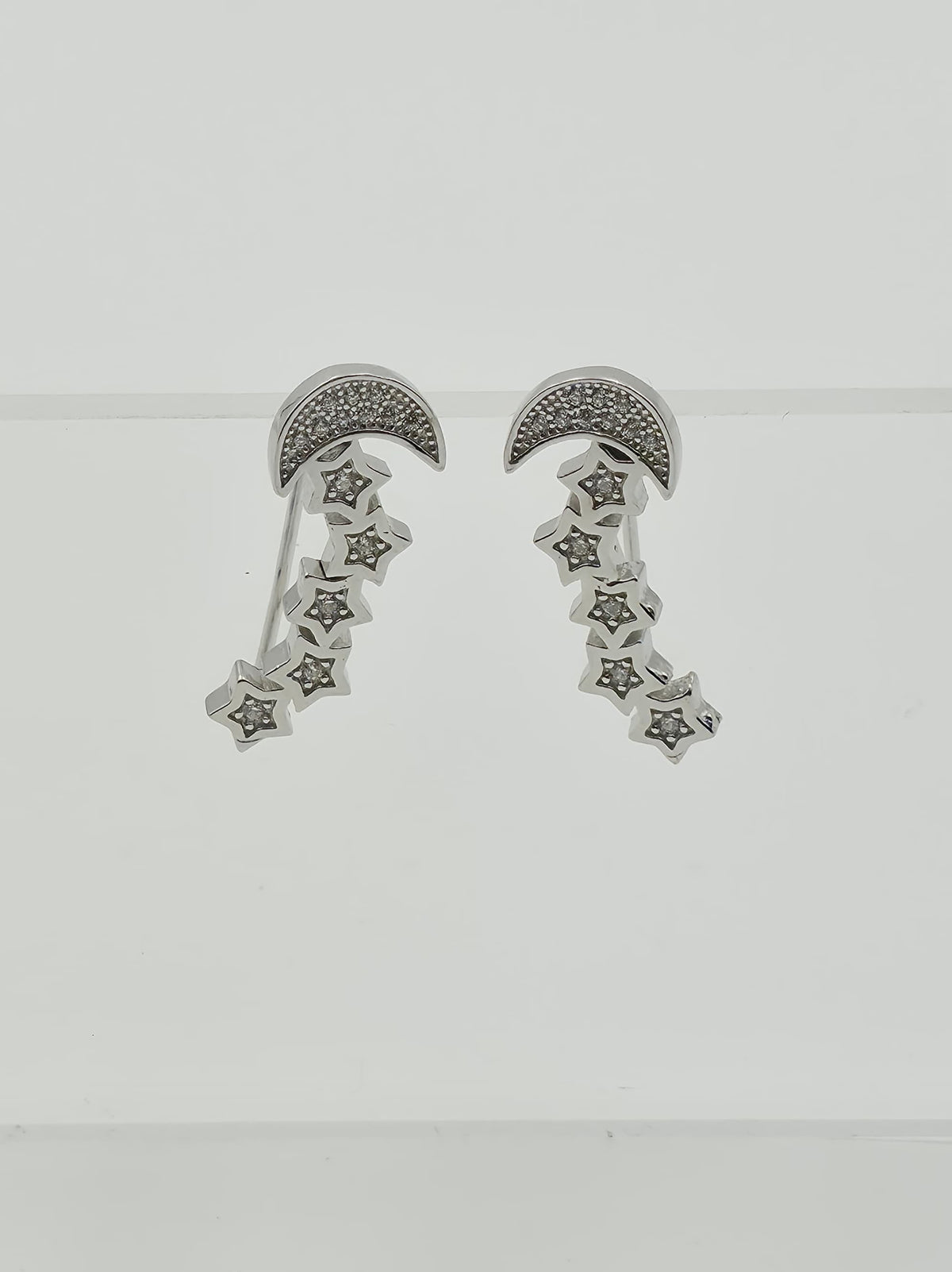 Star Moon Shaped Ear Cuffs