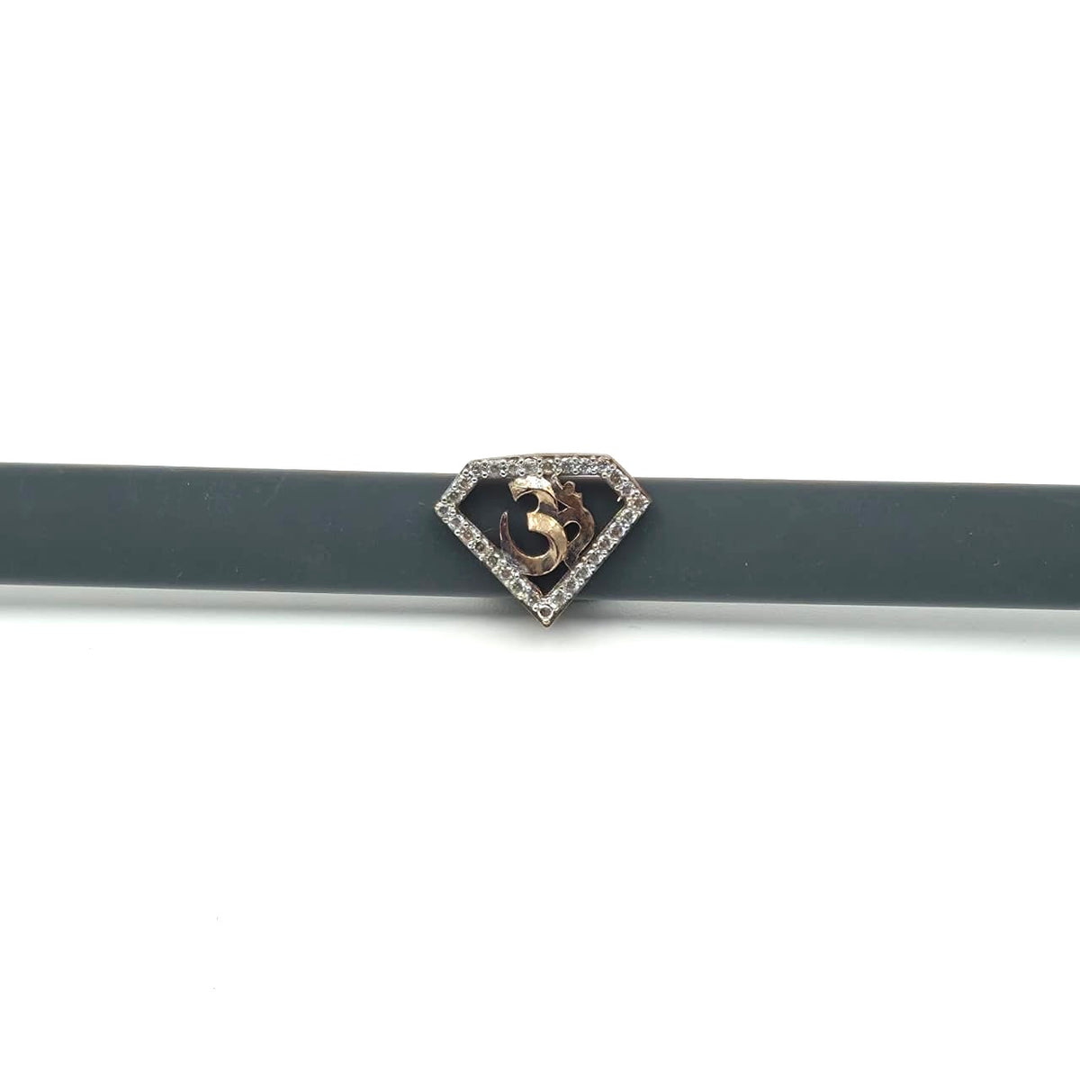 Om Diamond Shape Silicon Rakhi Belts