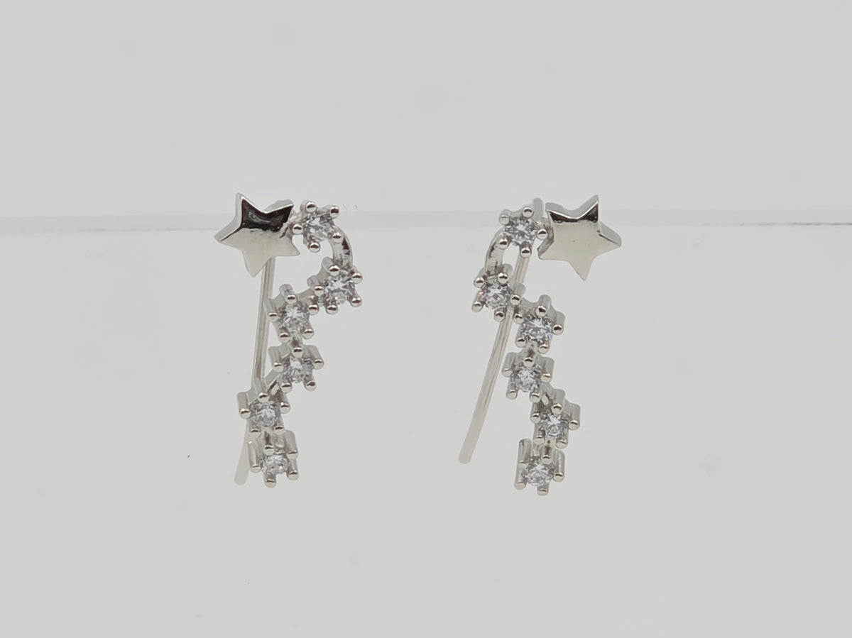 Single Star Shaped Ear Cuffs