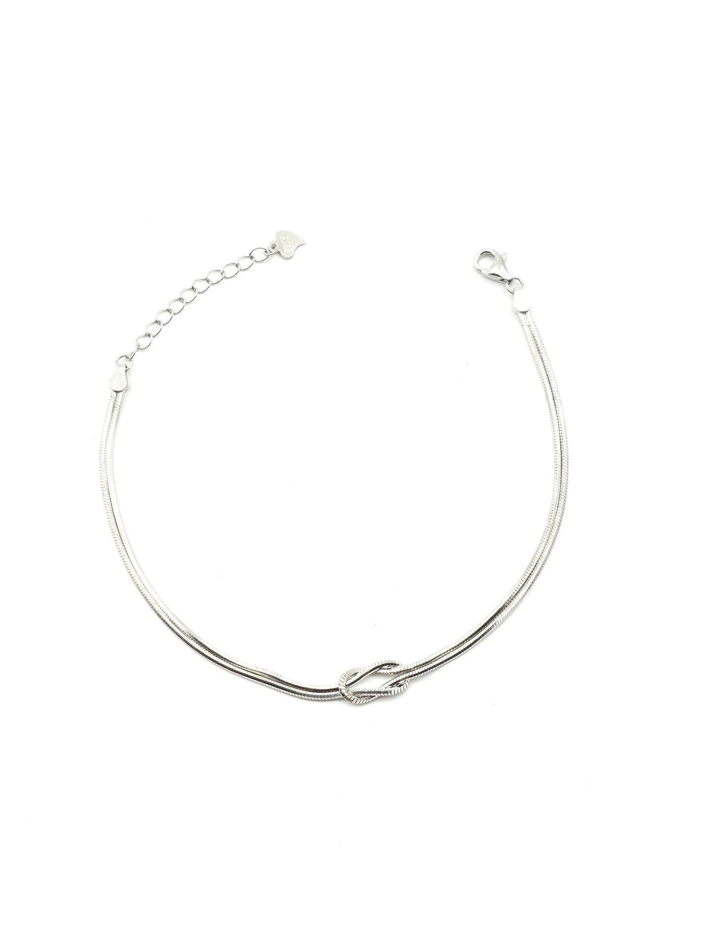 Unisex Infinity Link Bracelet