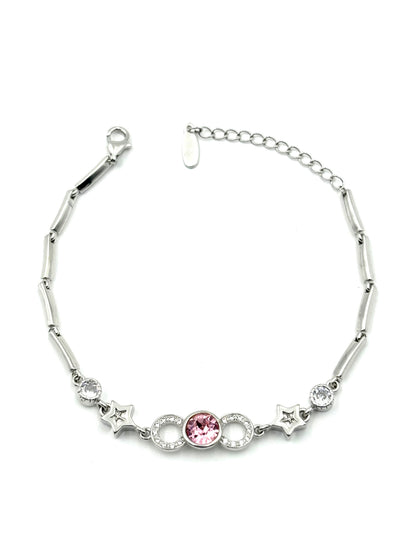 Pink Stone Bracelet