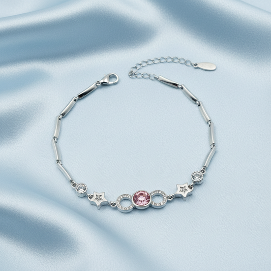 Pink Stone Bracelet