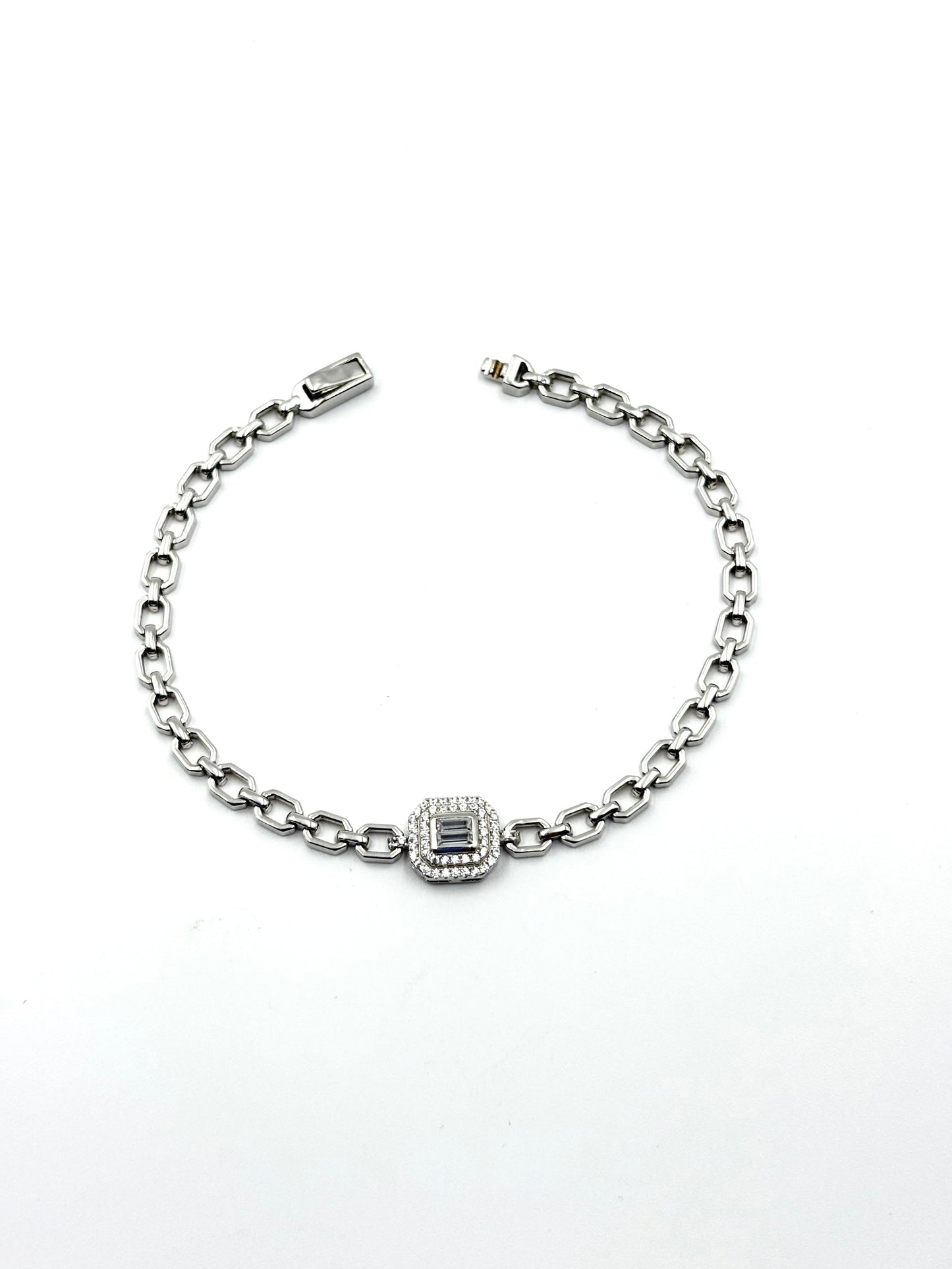 Emerald Baguette Bracelet