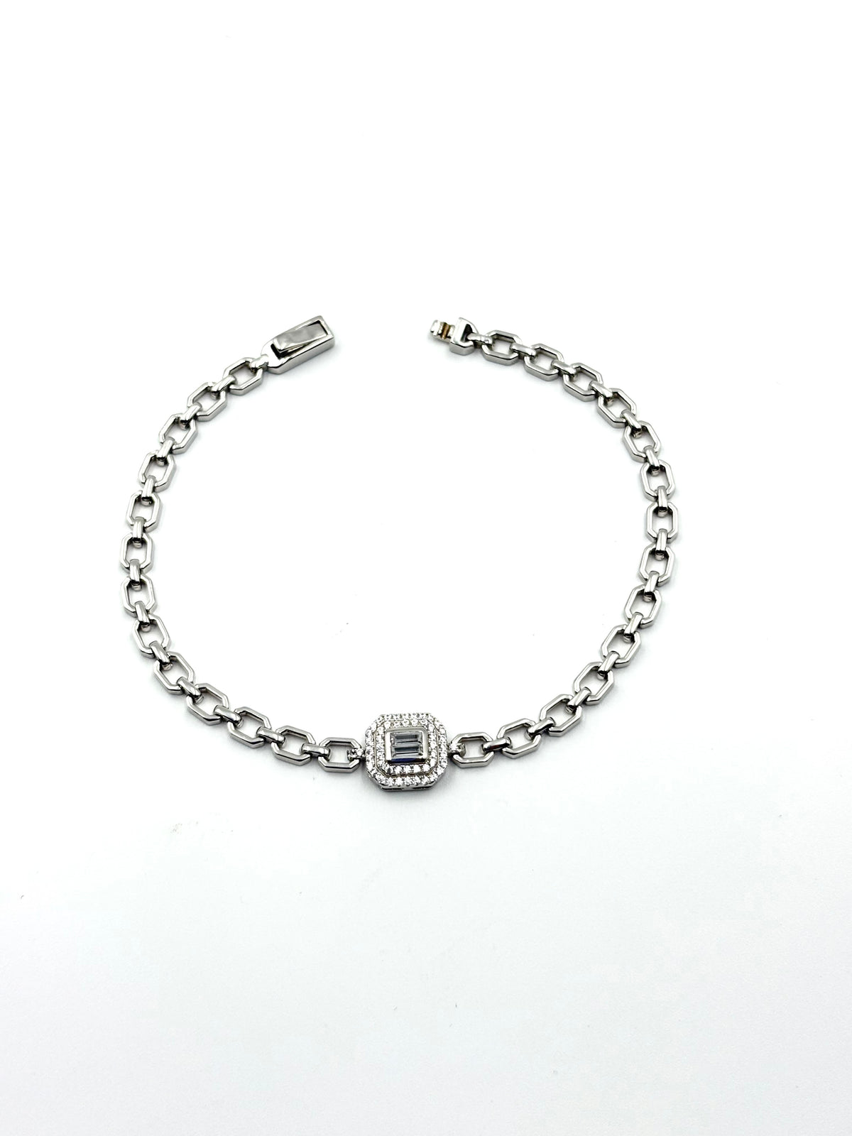 Emerald Baguette Bracelet