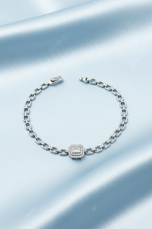 Emerald Baguette Bracelet