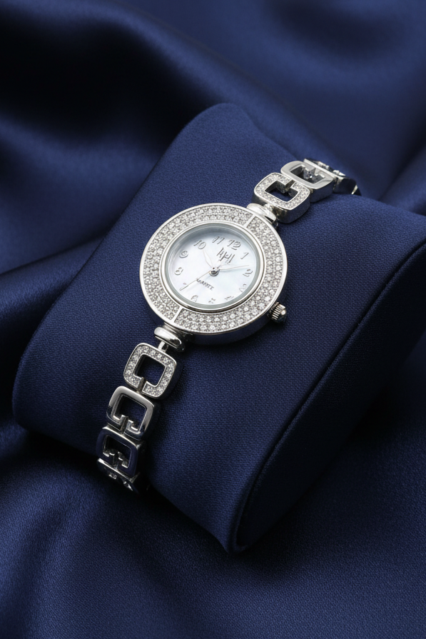 G Link Silver Watch