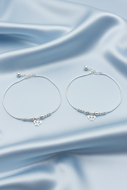 Butterfly Charm Anklet
