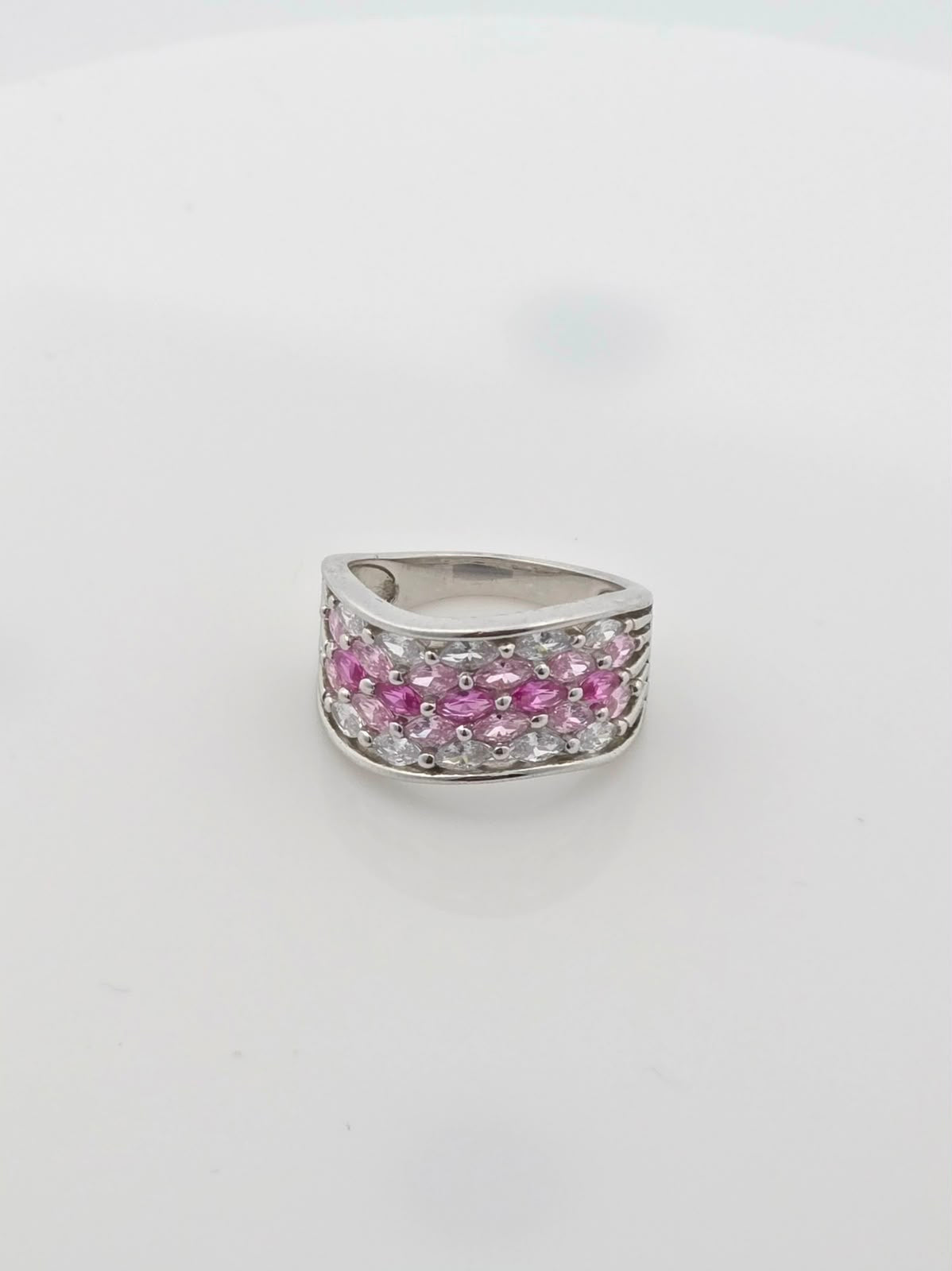 Pink Diamond Ring