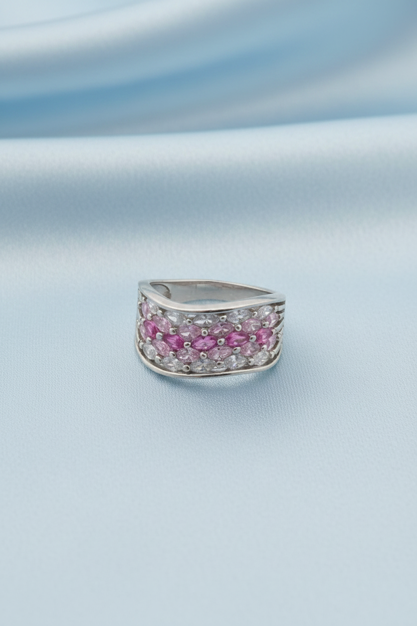 Pink Diamond Ring