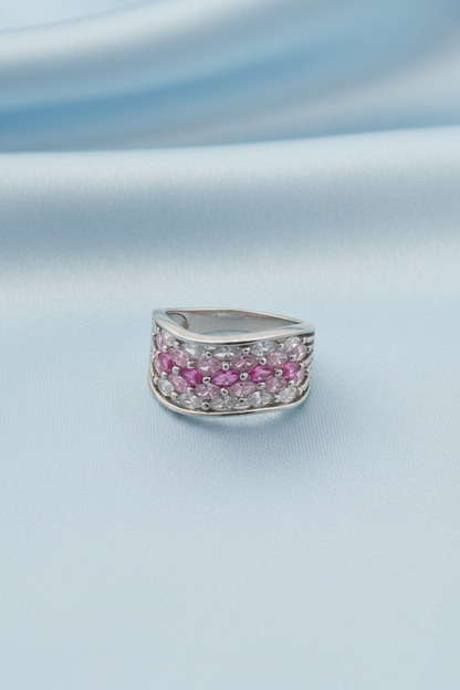 Pink Diamond Ring