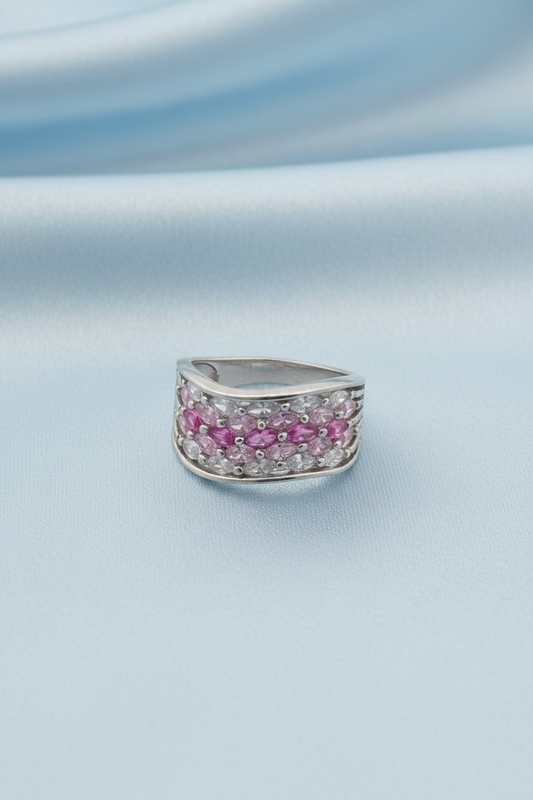 Pink Diamond Ring