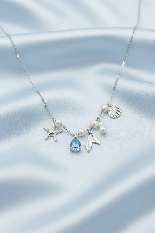 Blue Drop Ocean Chain Set