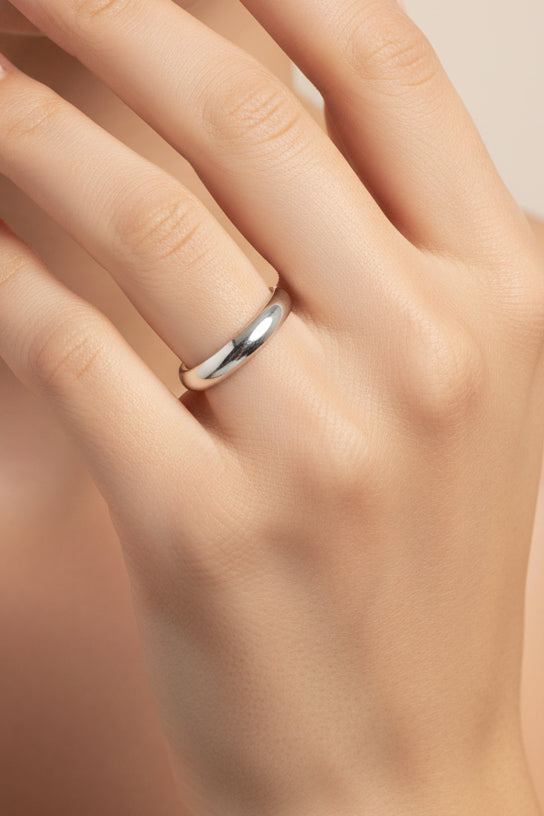 Classic Plain Band Ring