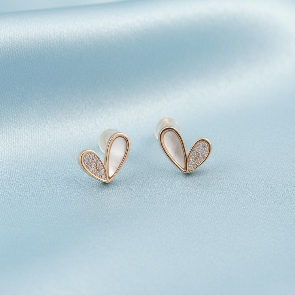 Rose Gold Earring