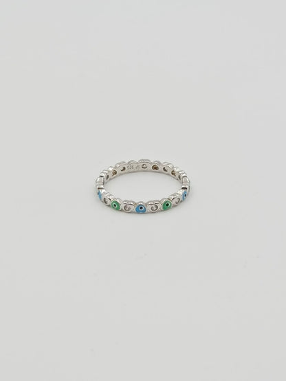 Evil Eye Band Ring