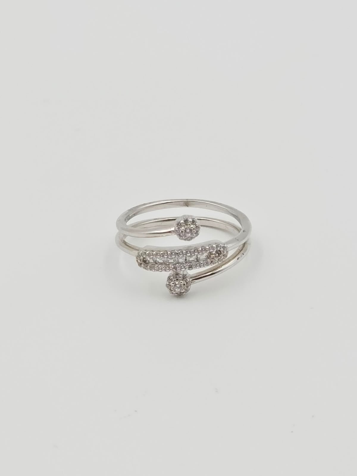 Baguette Cluster Ring