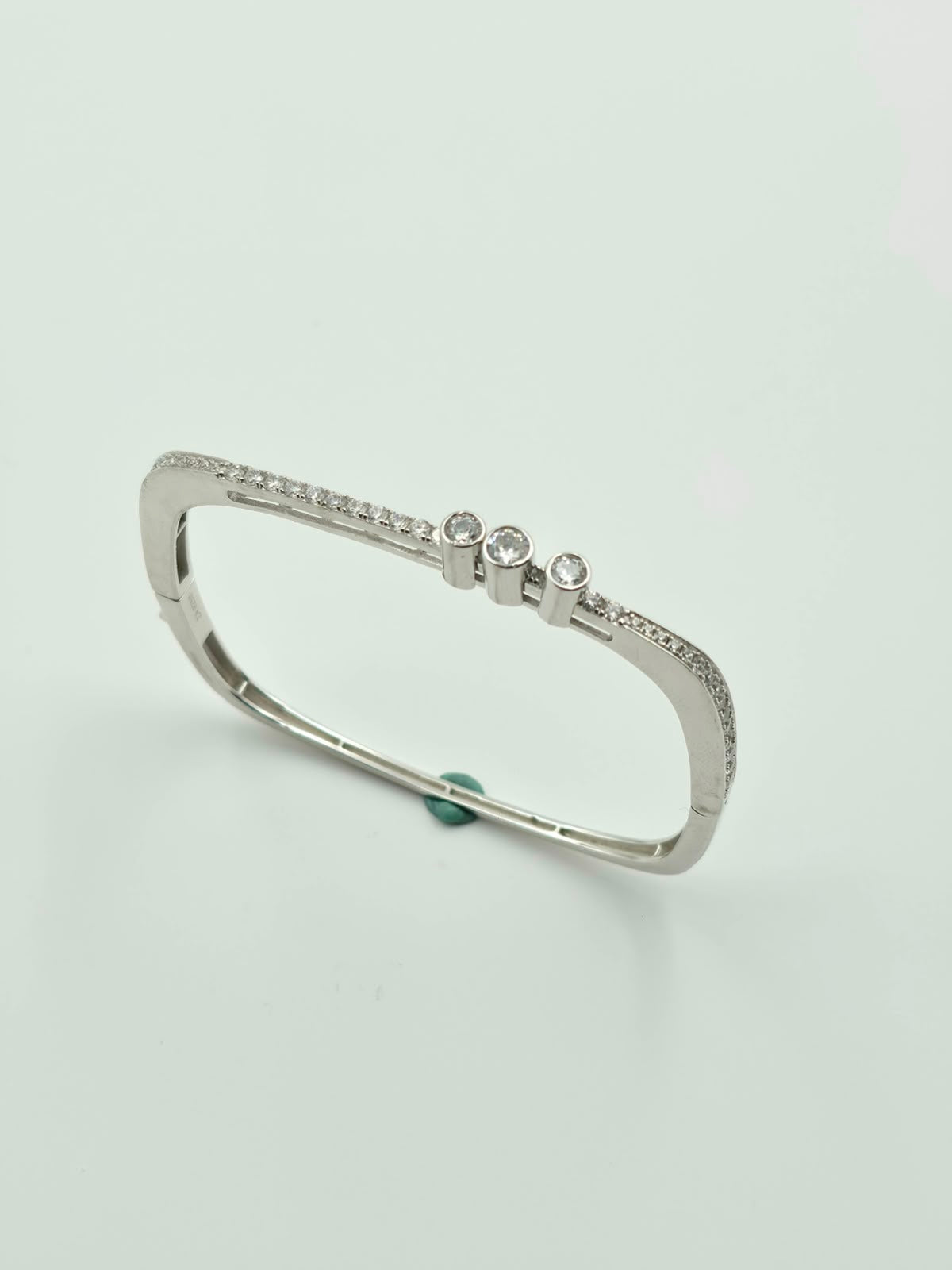 Astra Geometric Diamond Bangle
