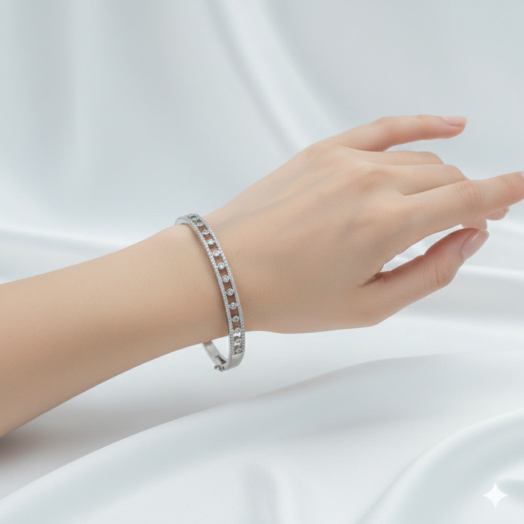 Diamond Lock Bracelet ( KW038 )