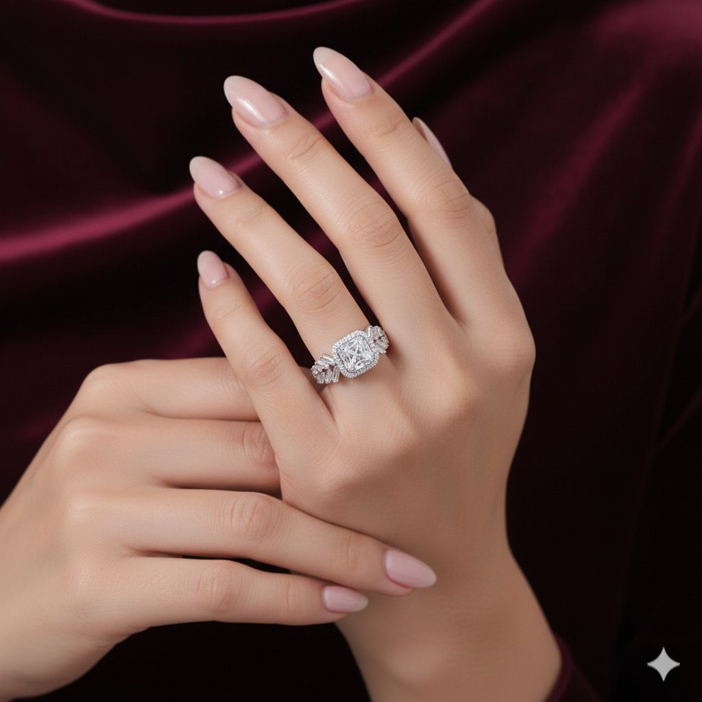 Geometric Harmony Design Ring ( KWR001 )