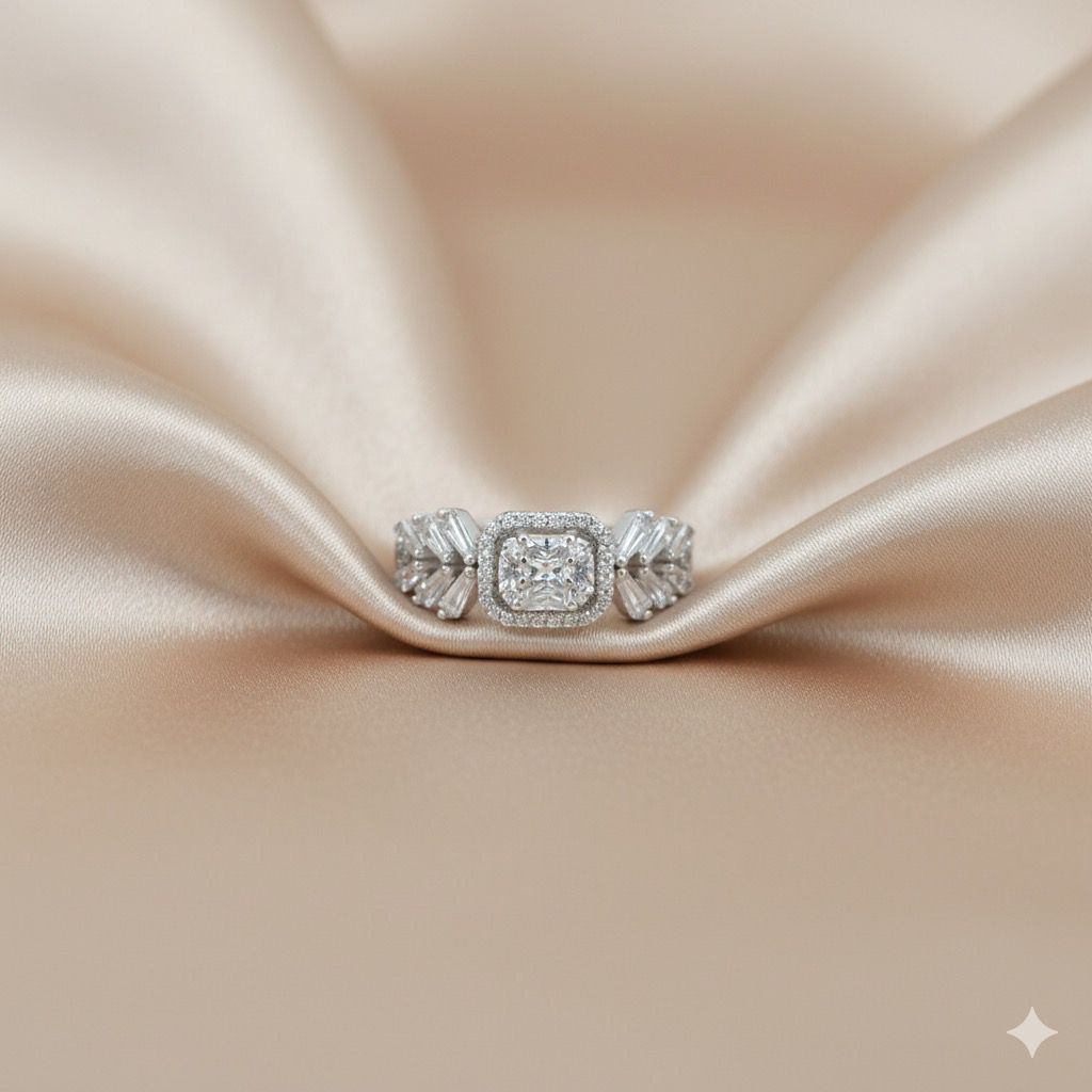 Geometric Harmony Design Ring ( KWR001 )