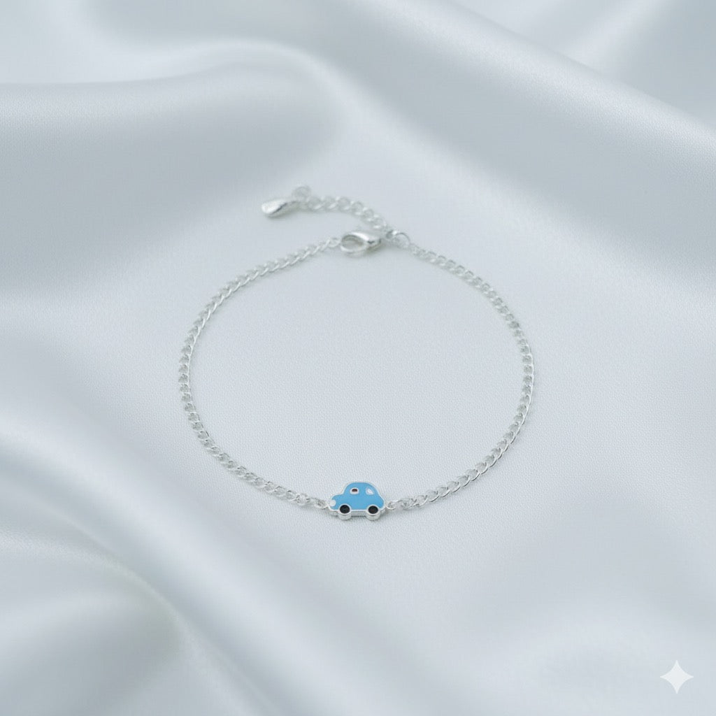 Blue car baby bracelet (BB1124)