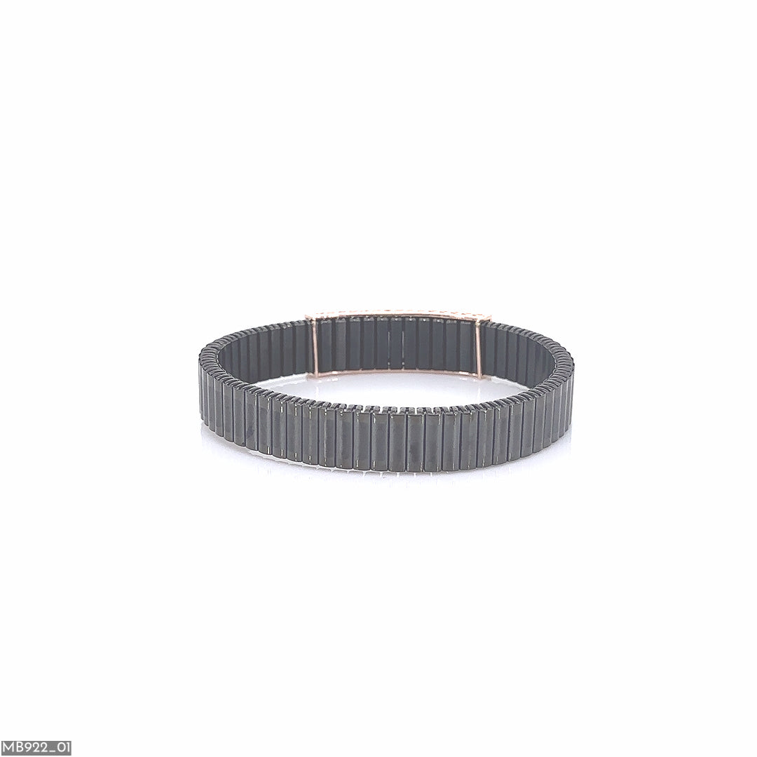 Om Flexi Silver Rolex Bracelet ( MB922 )