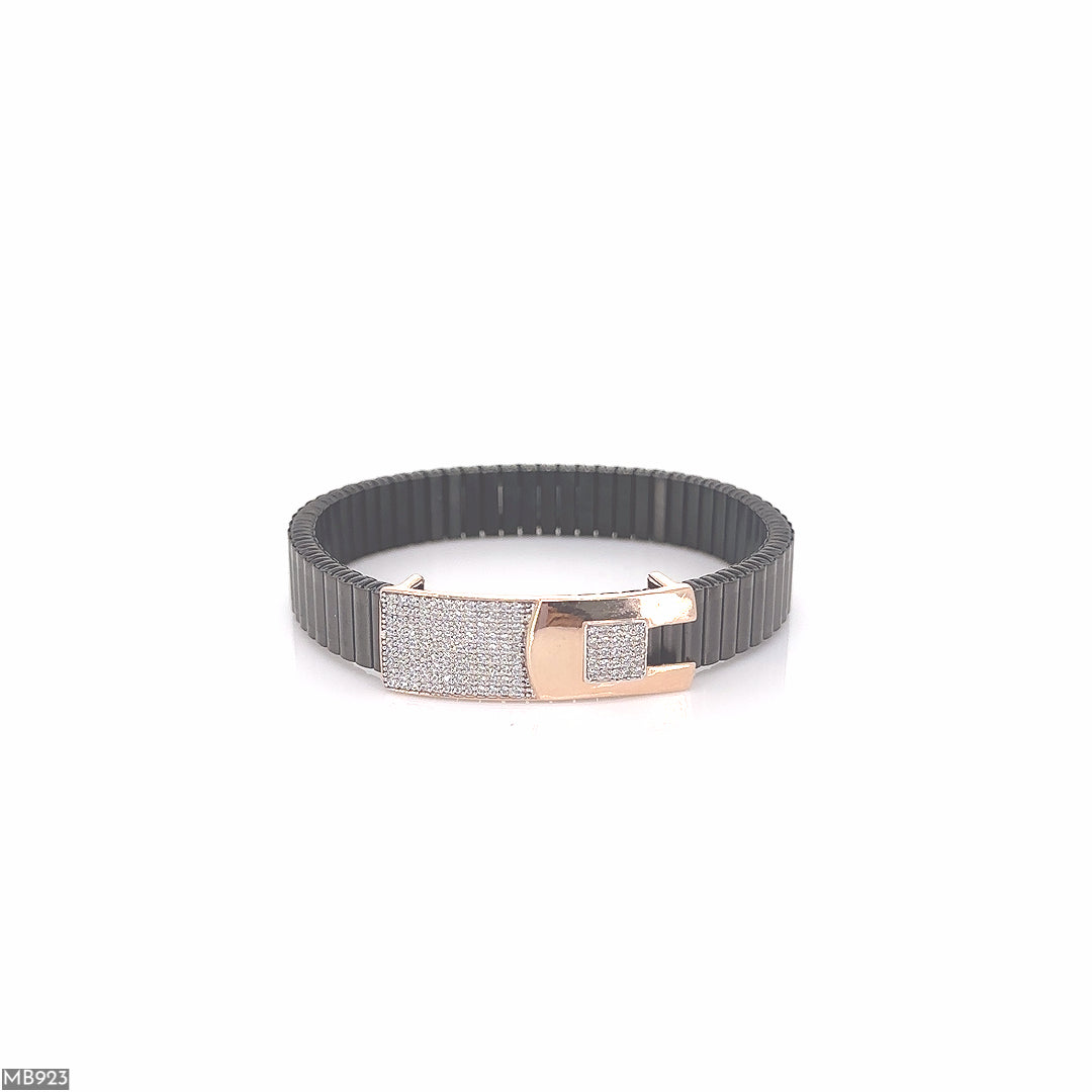 Rolex Belt Silver Bracelet ( MB923 )