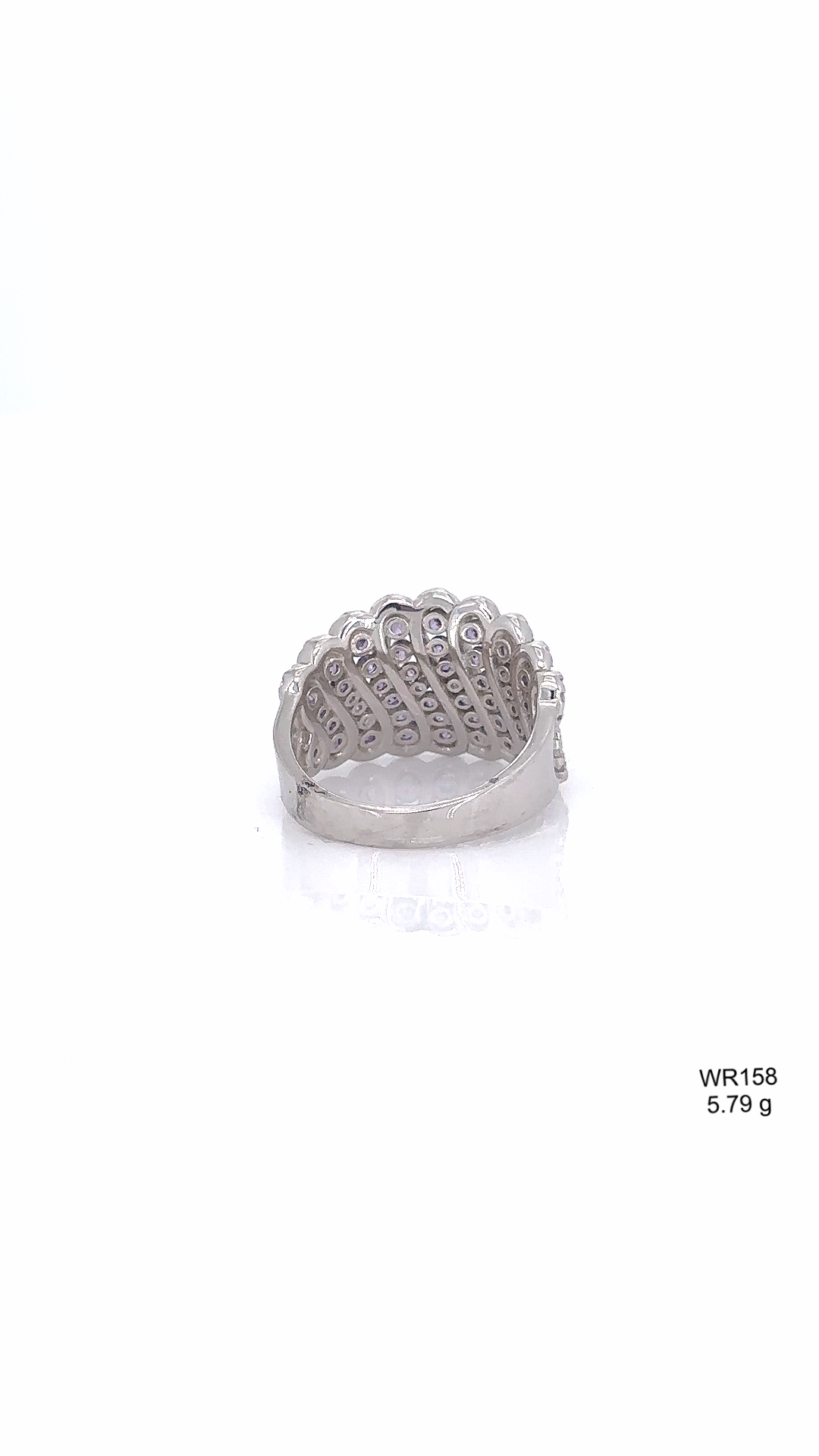 PURPLE BAND RING ( WR158 )