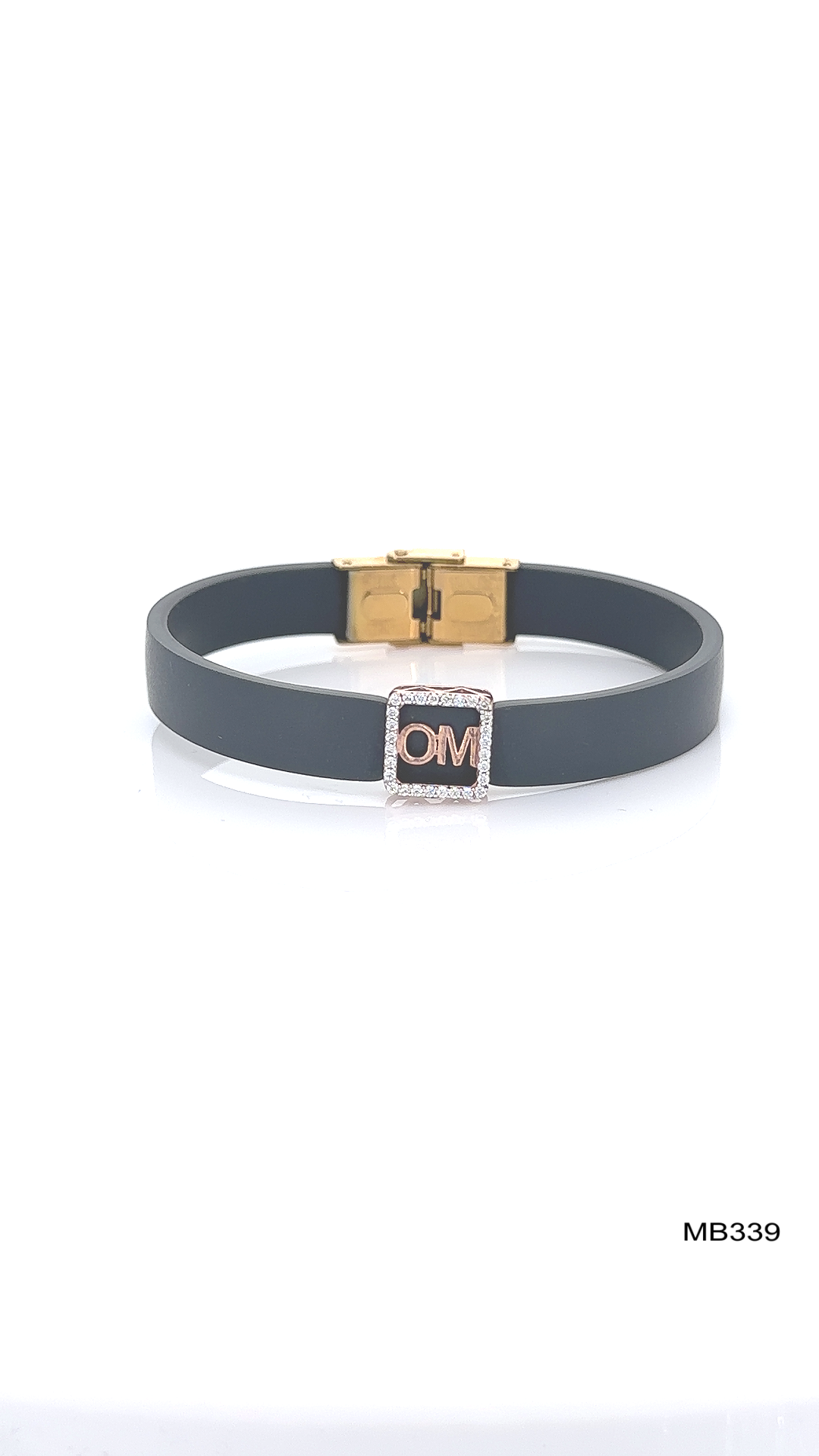 LEATHER BELT BRACELET ( MB339 )