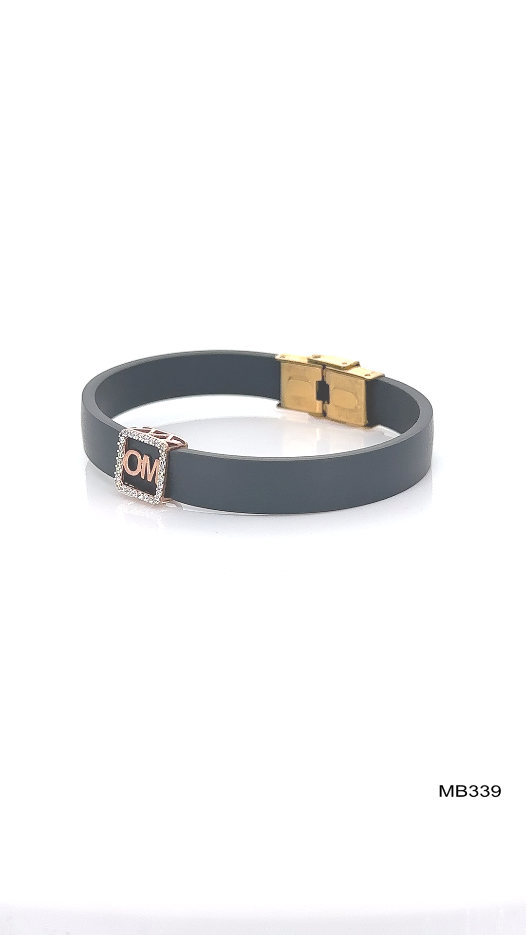 LEATHER BELT BRACELET ( MB339 )