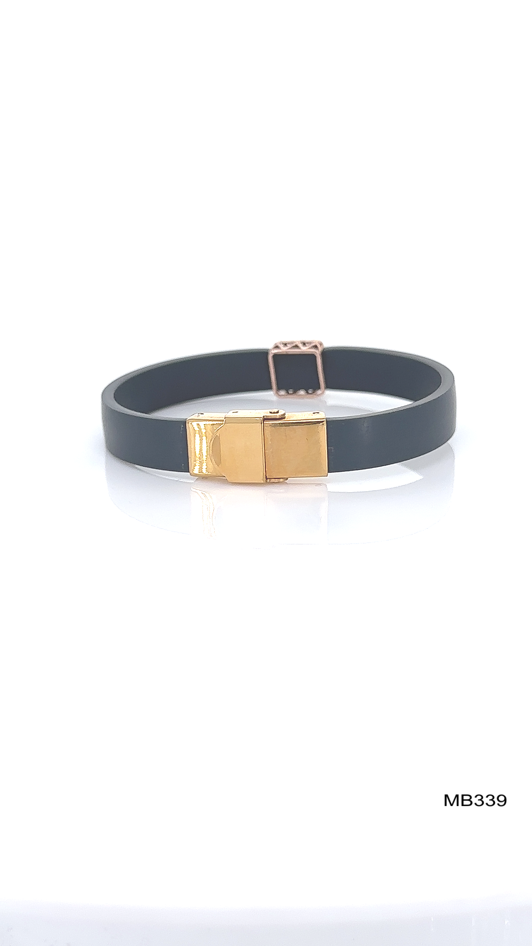 LEATHER BELT BRACELET ( MB339 )