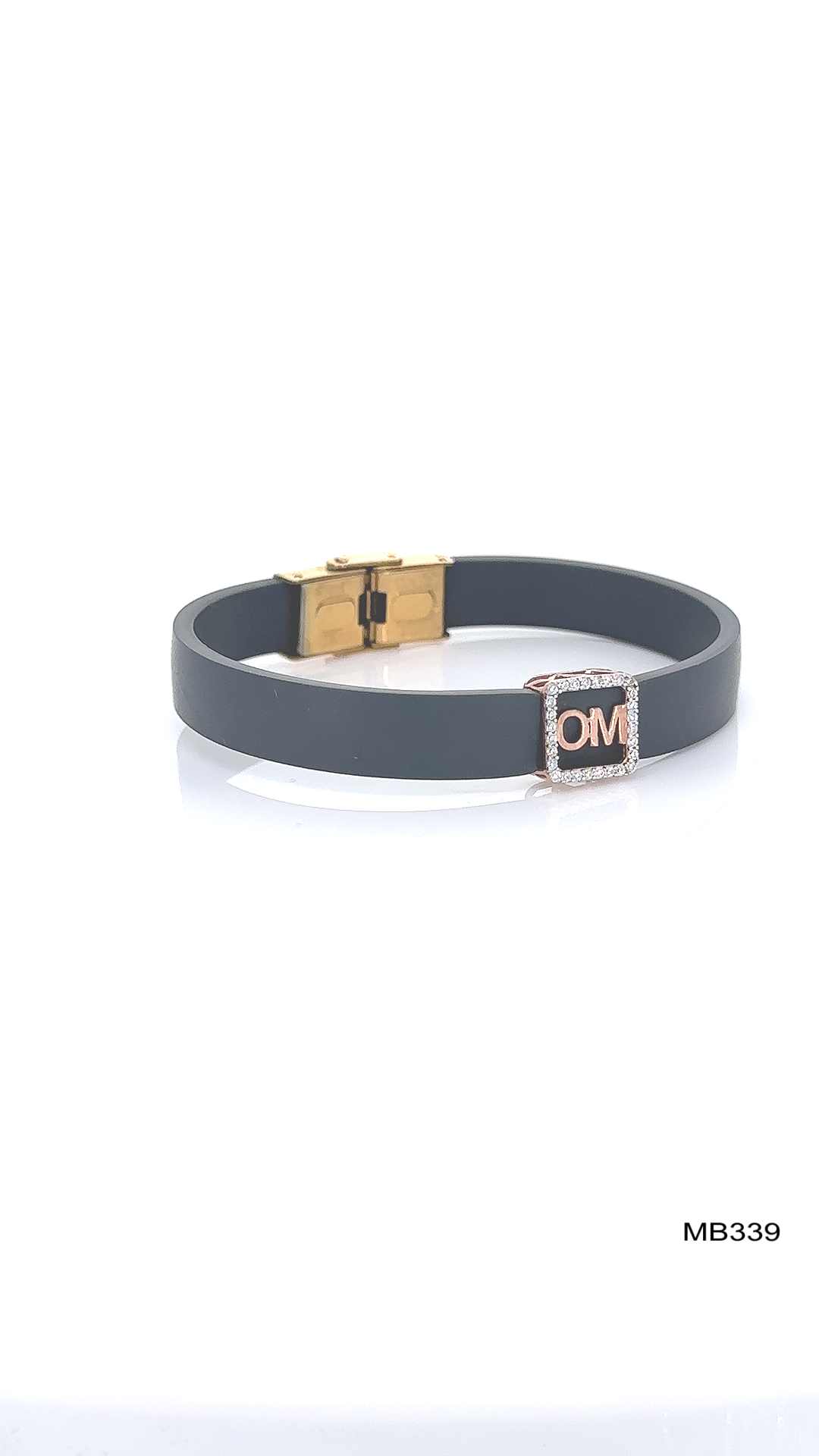 LEATHER BELT BRACELET ( MB339 )