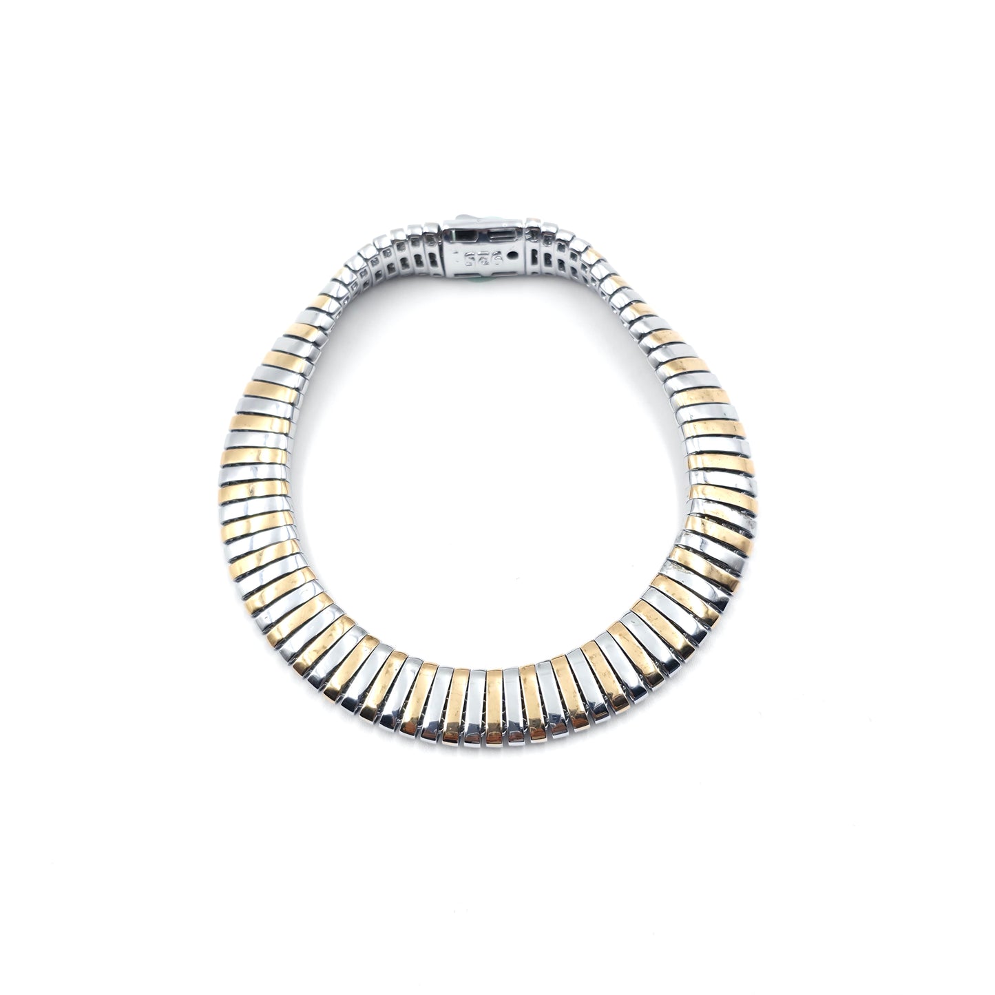 Dual Tone Men's Bracelet