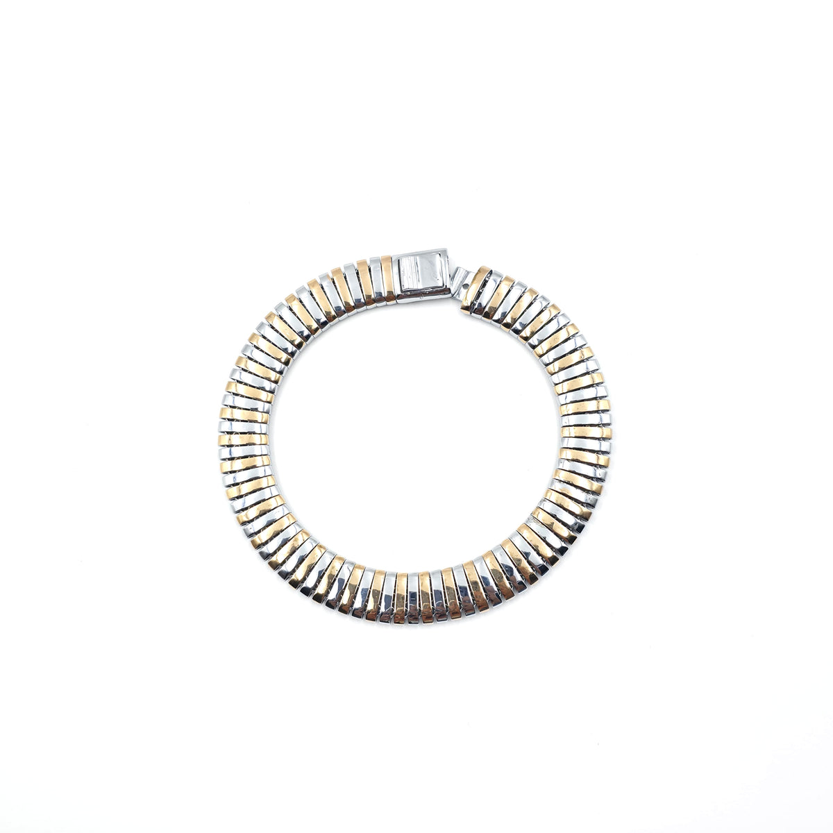 Dual Tone Men's Bracelet