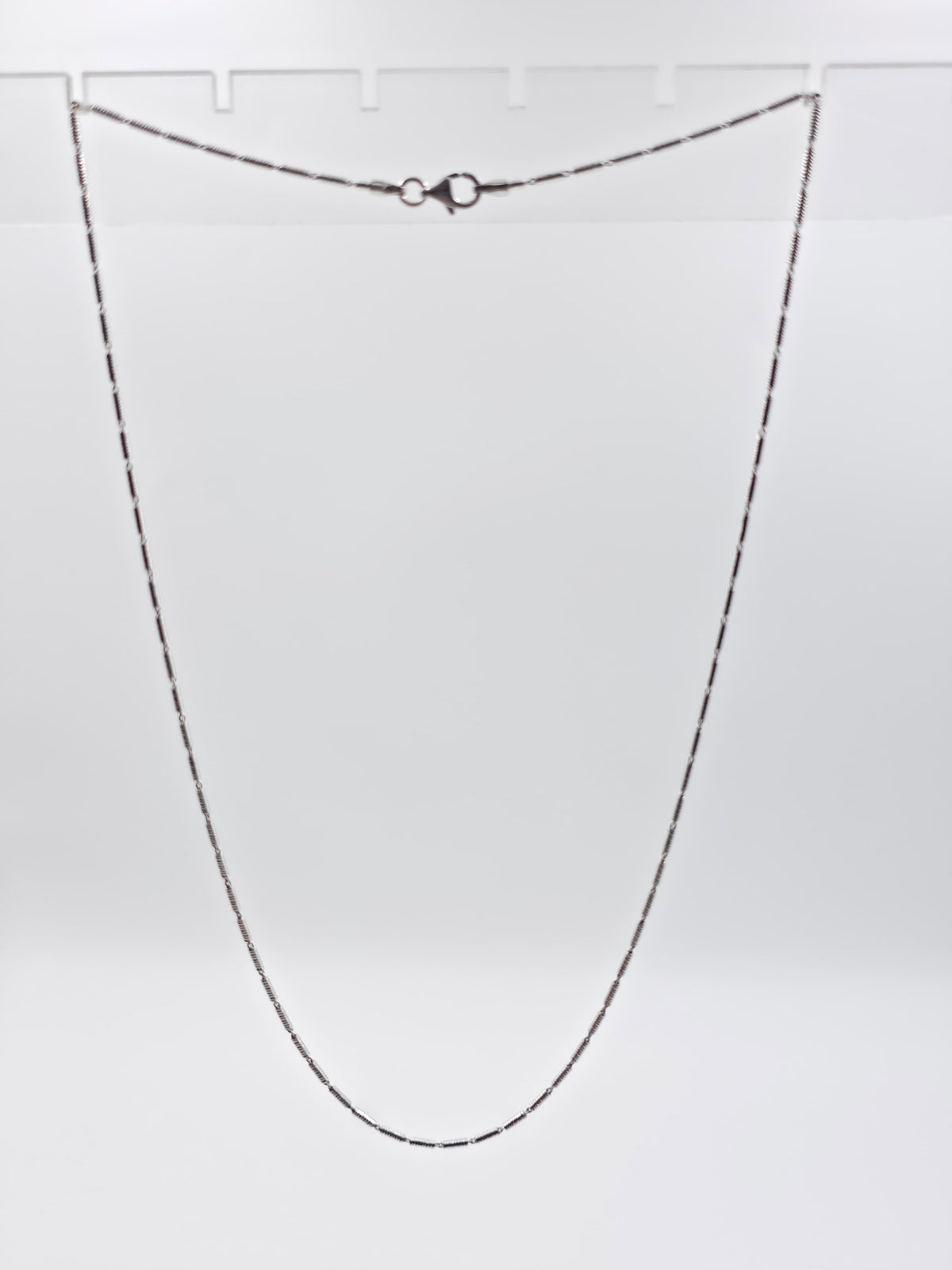 Silver Pipe Chain
