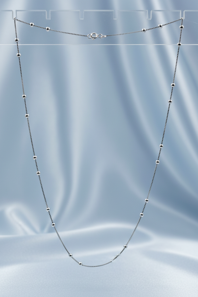 Silver Ball Chain