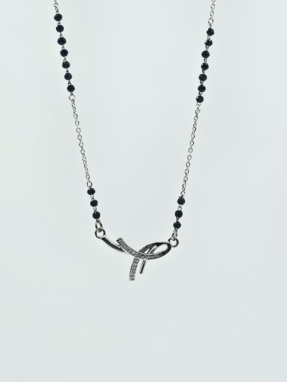 Ribbon Bow Pendant Mangalsutra