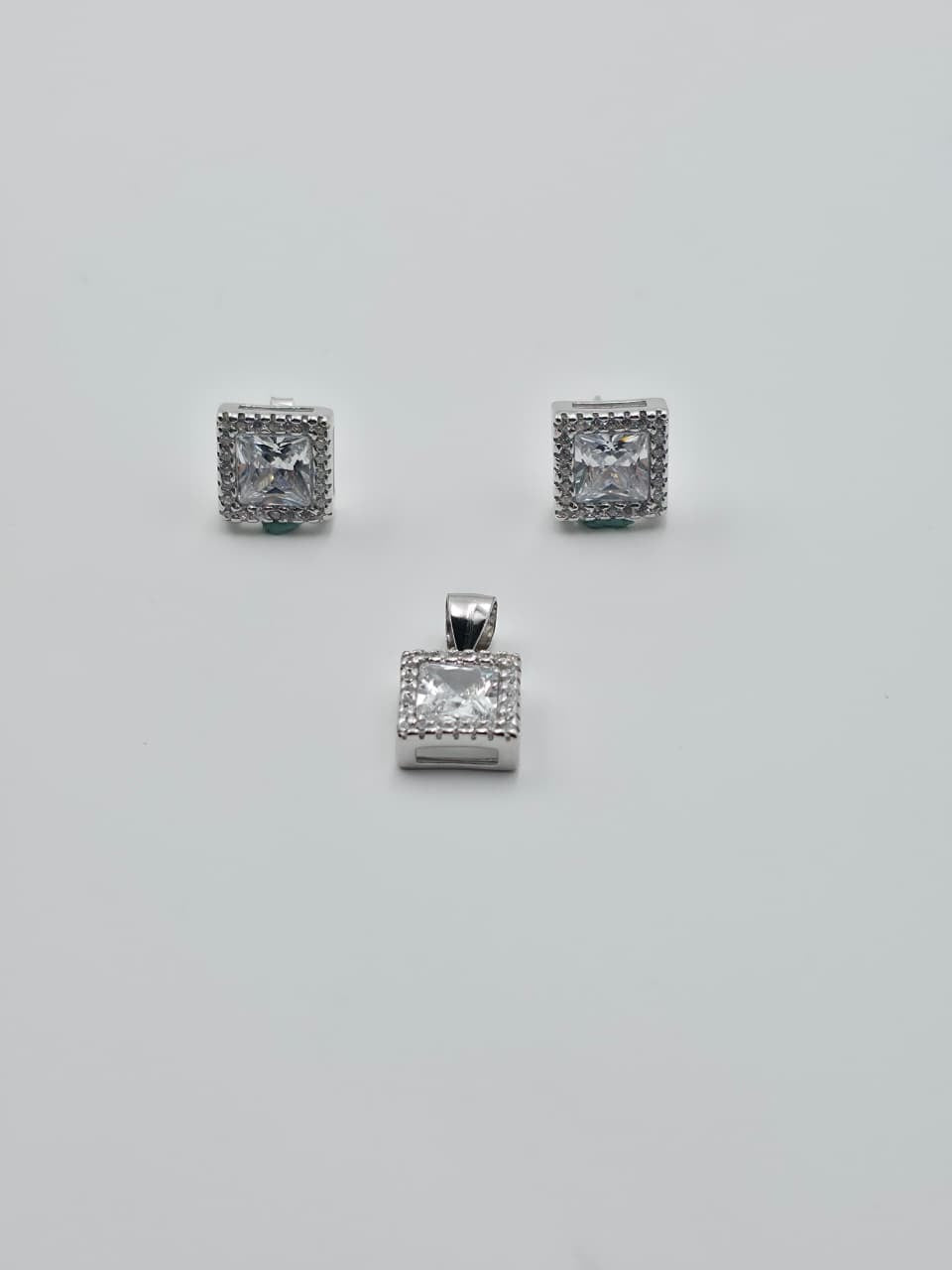 Square Pendant Set