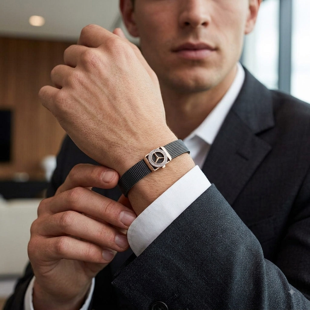 Mercedes Rolex Belt Men’s Bracelet