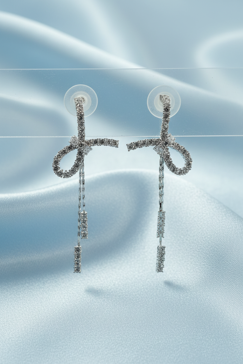 Bow Knot Drop Earrings