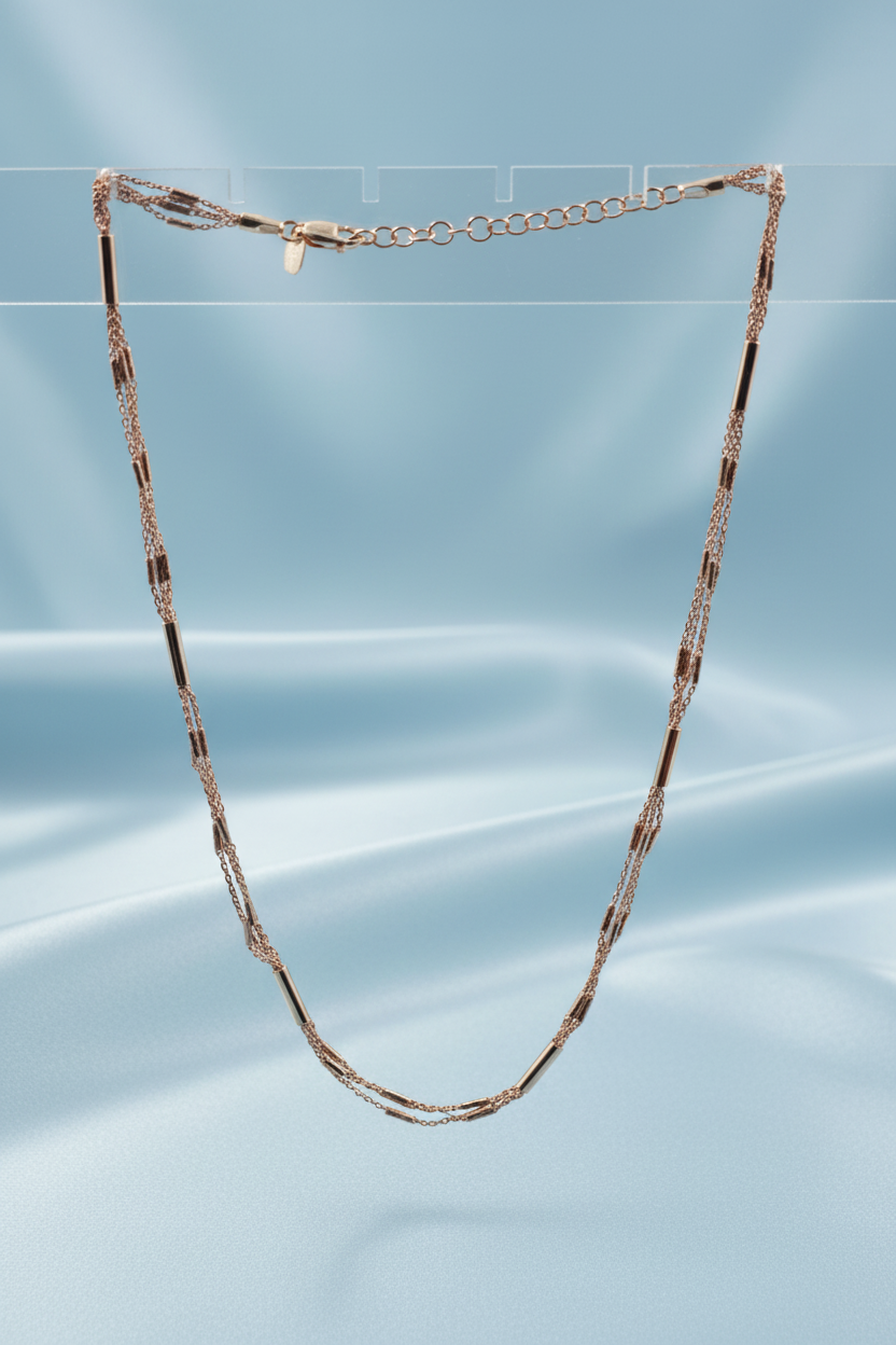 Rose Gold Fancy Chain
