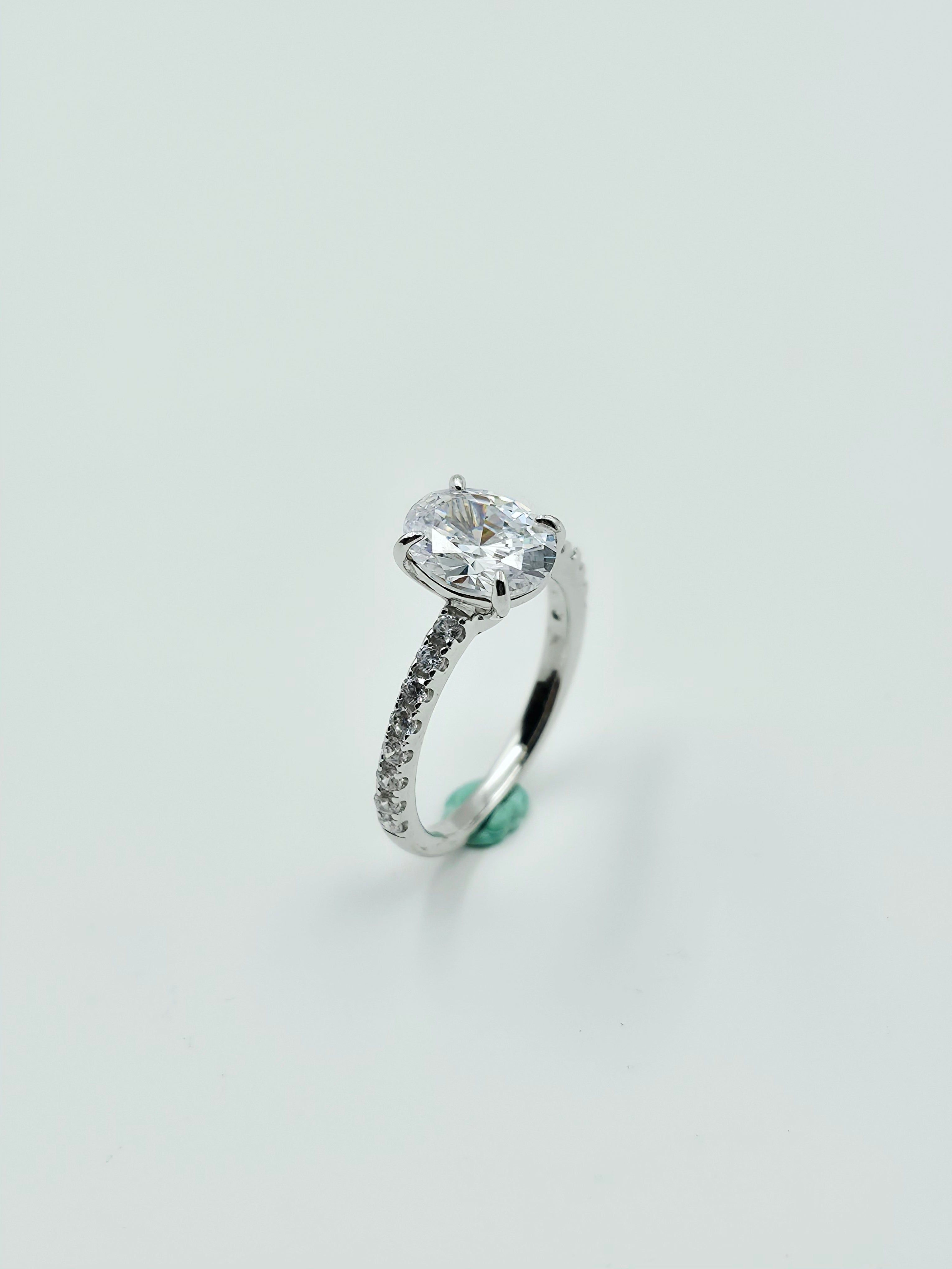 Oval Solitaire Ring