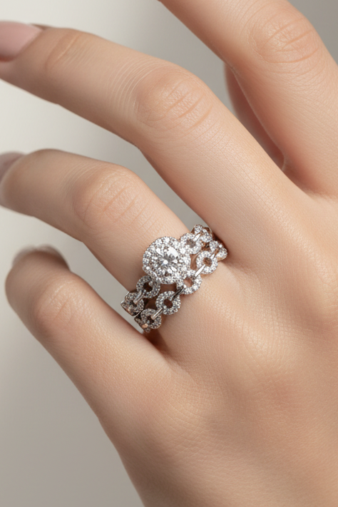 Matching Baguette Ring