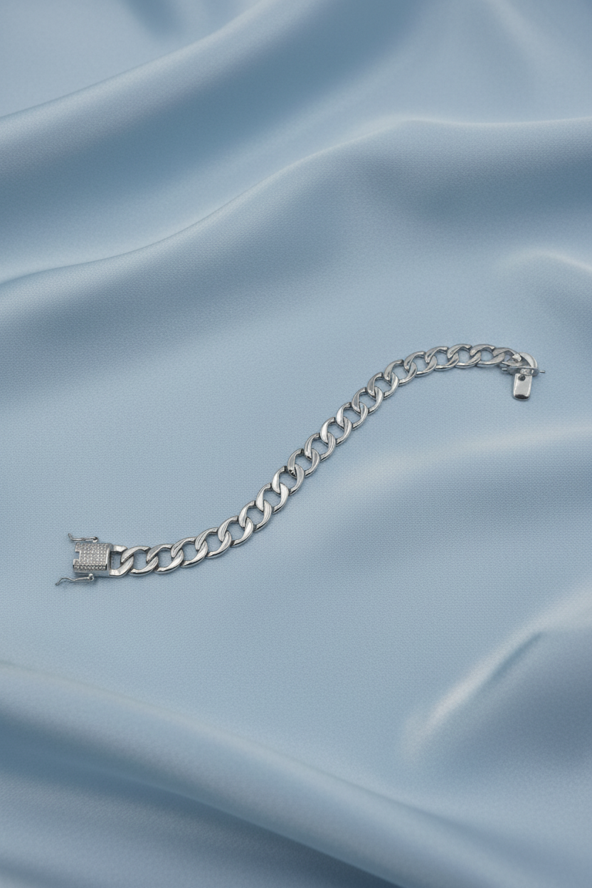Chunky Curb Men's Bracelet
