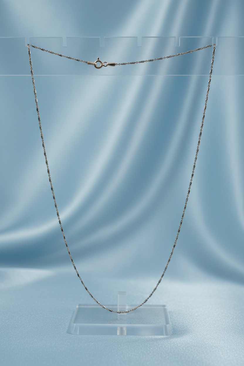 Rose Gold Pipe Chain
