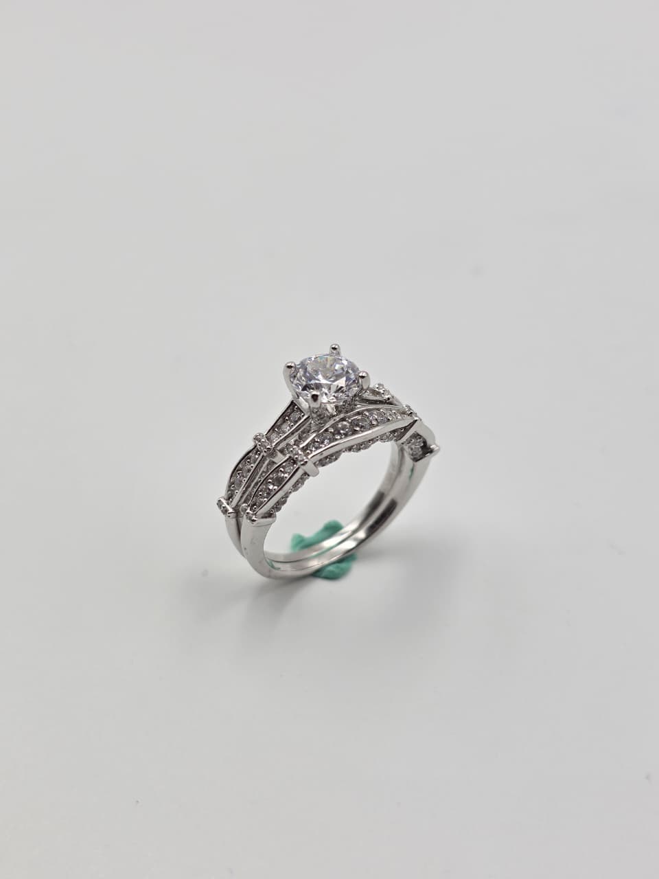 Matching Solitaire Bridal Ring